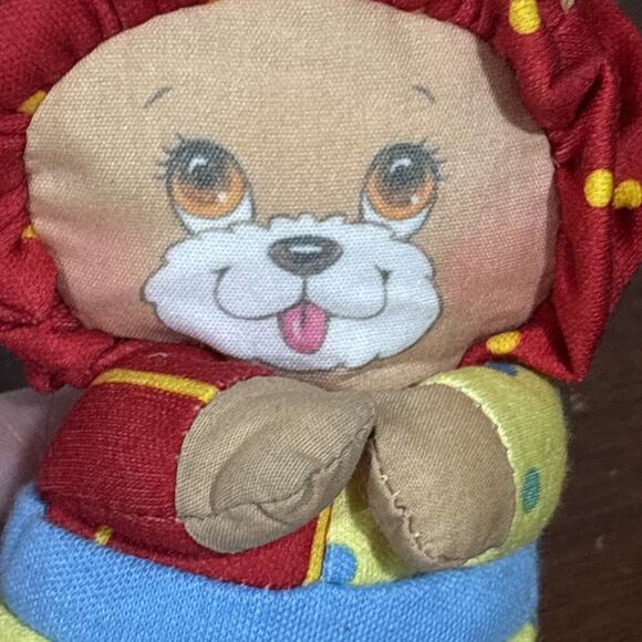 VINTAGE PLAYSKOOL JAMMIE PIES WINKUM PLUSH PET PUPPY DOG NOD SQUEAKER DOLL - Picture 8 of 8
